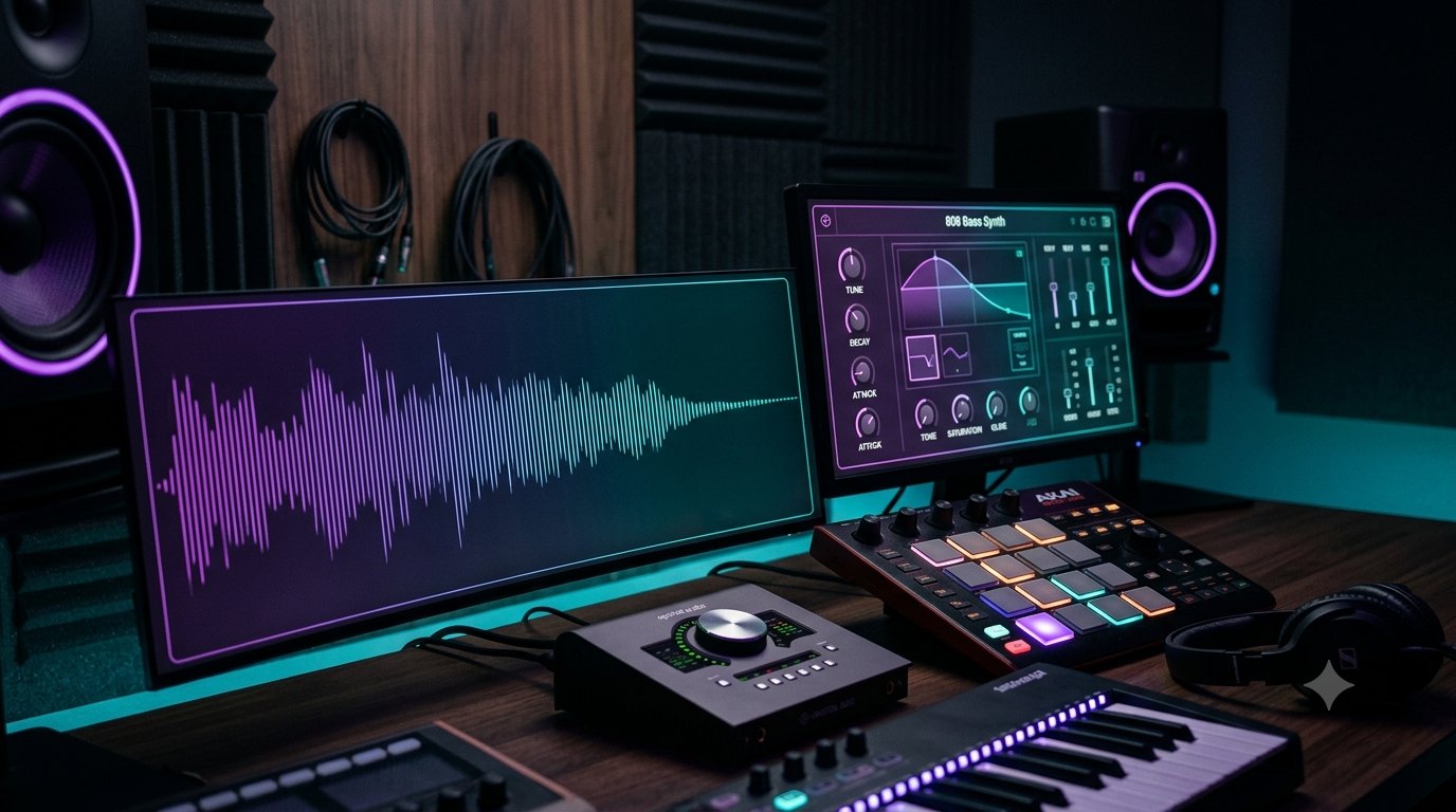 808音源の選び方｜無料サンプル・808 Studio 2・SubLab XL・Serum 2自作の比較