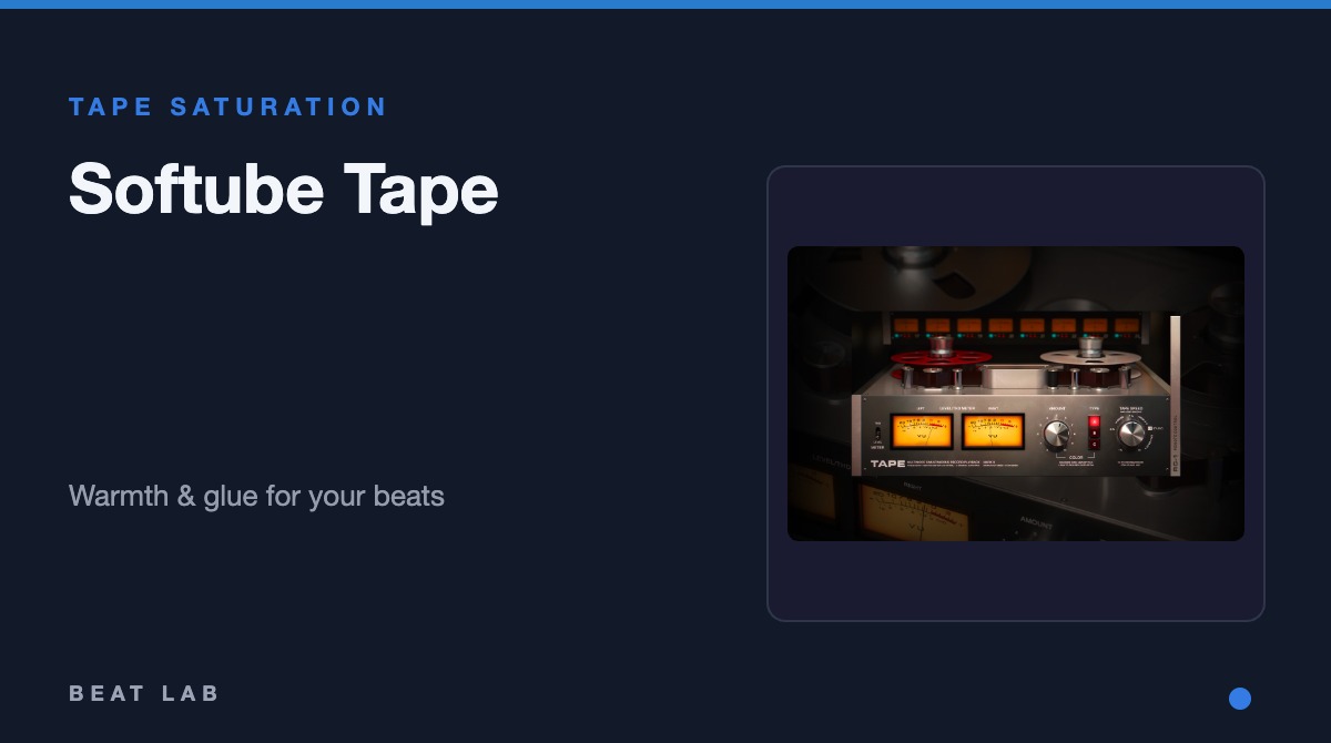 Softube Tape Review: Warm Analog Tape for Beats